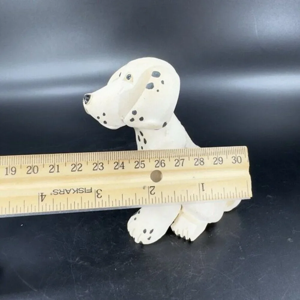 Artesania Rinconada Figurine Made In Uruguay Marked Whimsical Dalmatian Dog VTG‎